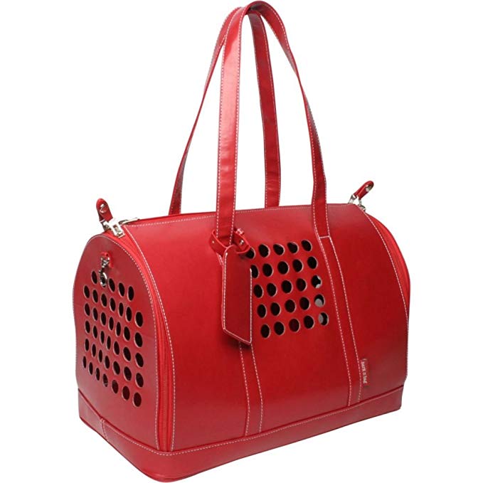 Bark-n-Bag Carrier One Collection Pet Carrier, Red