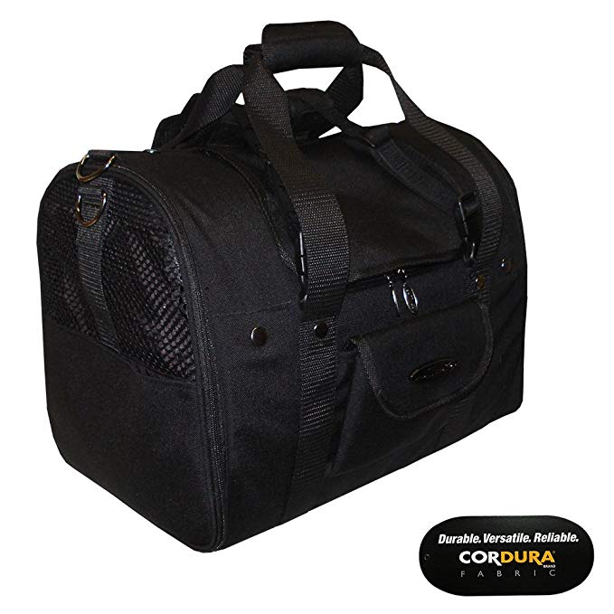 Celltei Backpack-o-Pet - Cordura(R) Black - Medium Size