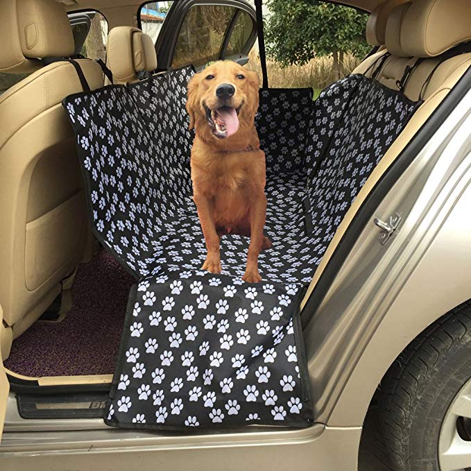 Soyan Universal Hammock Dog Seat Cover, Waterproof and Heavy-Duty Bench Pet Seat Cover