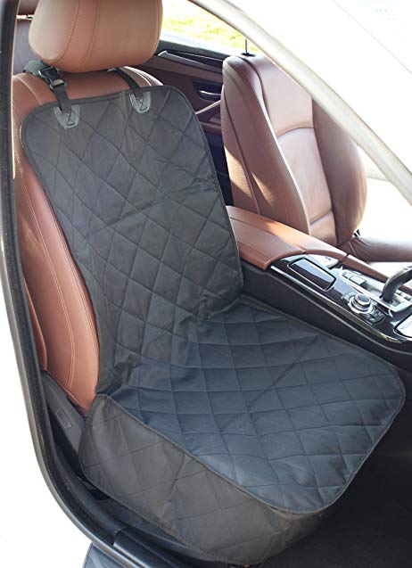 Pet Seat Cover, Deluxe Quilted Car Seat Cover for All Cars, Trucks and SUVs, Waterproof & Scratch Proof