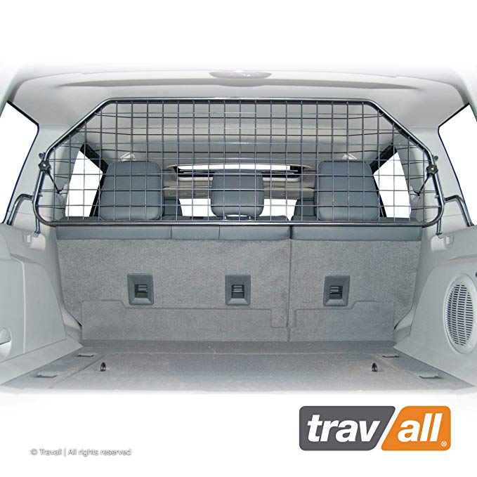 Travall Guard for Jeep Cherokee (2007-2012) and Jeep Liberty (2007-2012) TDG1218 - Rattle-Free Steel Pet Barrier