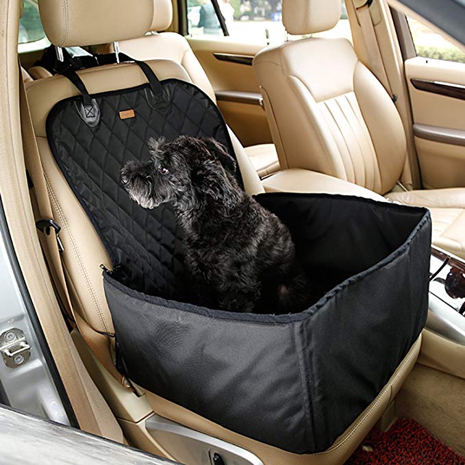 OSPet Waterproof Dog Safe Seat Multi-function Pet Front Seat Cover, Perfect for Small and Medium Pets
