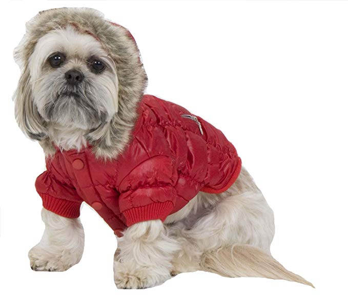 Fashion Pet Quilted Dog Parka