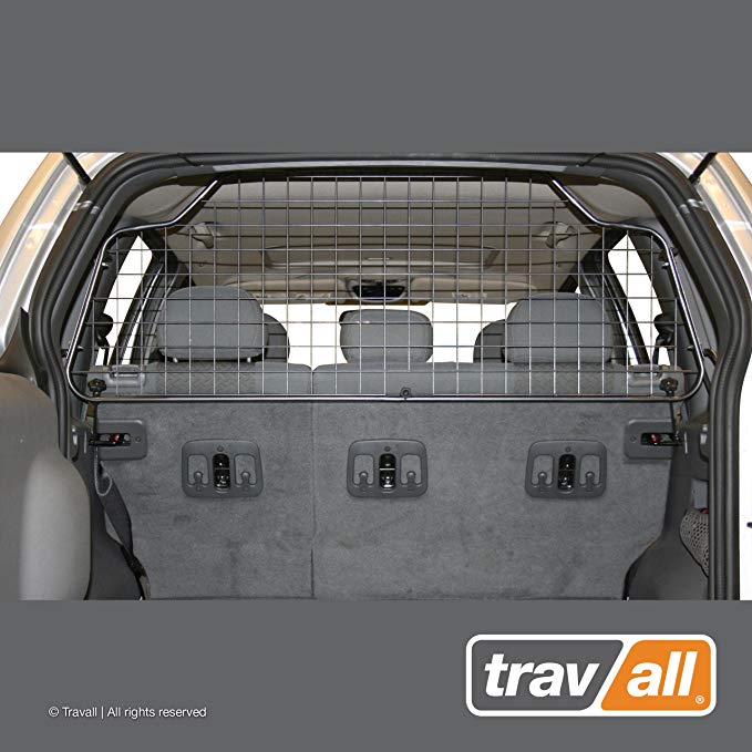 Travall Guard for Jeep Cherokee (2001-2007) and Jeep Liberty (2001-2007) TDG1143 - Rattle-Free Luggage and Pet Barrier
