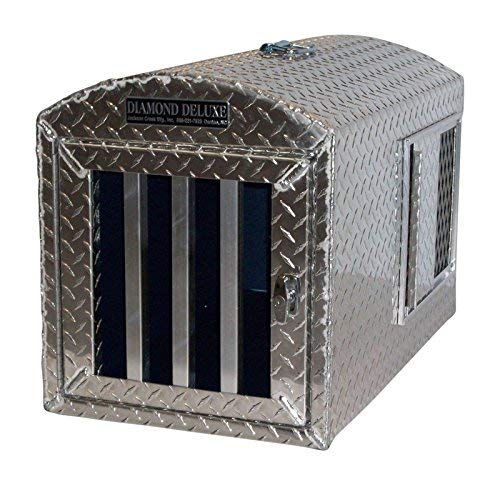 Diamond Deluxe~Aluminum Single Hole Dog Box, Dog Crate, Dog Carrier, Dog House