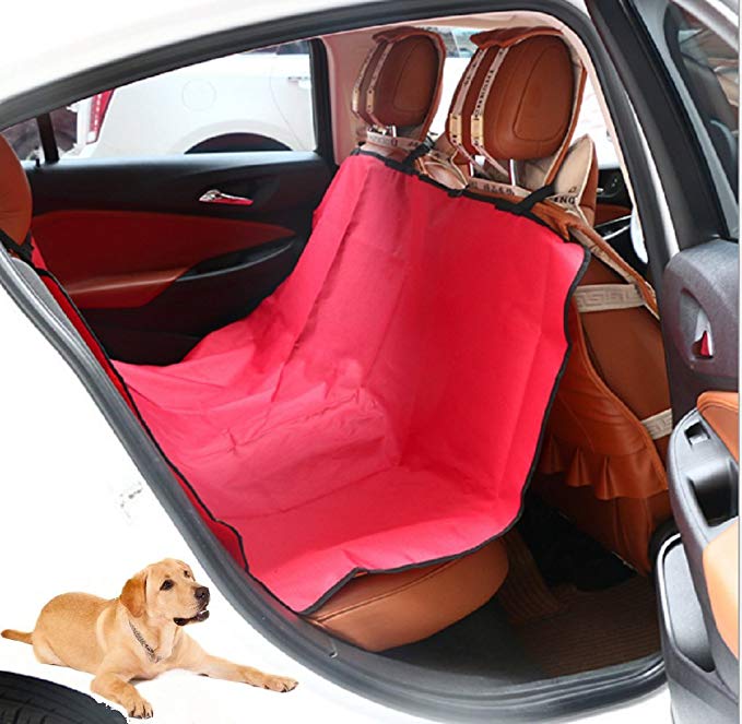 Hamiledyi Dog Car Seat Cover Non-Slip Dog Car Seat Protector for Pets Keep from Scratches, Shedding, Dirt & Wetness - Waterproof, Slip-Proof, Scratch-Proof, Durable, Washable for in Car, Truck, SUV
