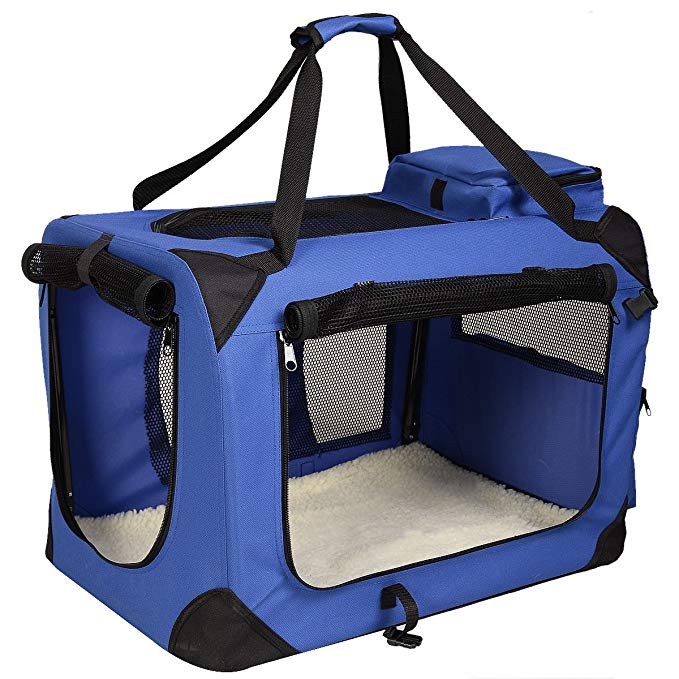 HPD Pet Dog Carrier Portable House Soft Sided Cat Comfort Travel Tote Bag