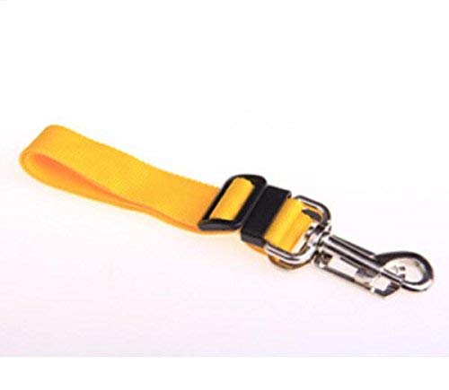 Jackie Adjustable Dog / Cat Safety Vehicle Car Seat Belt for Pet,Orange