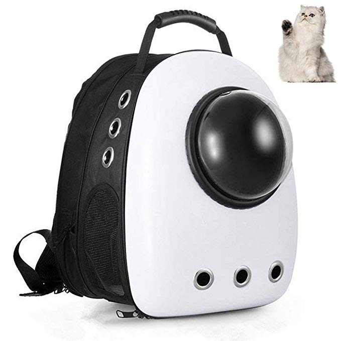 Lemonda Updated Extendable Portable Pet Travel Carrier Backpack,Space Capsule Bubble Design,Waterproof Handbag Backpack for Cat and Small Dog Mutil Colors to Choose