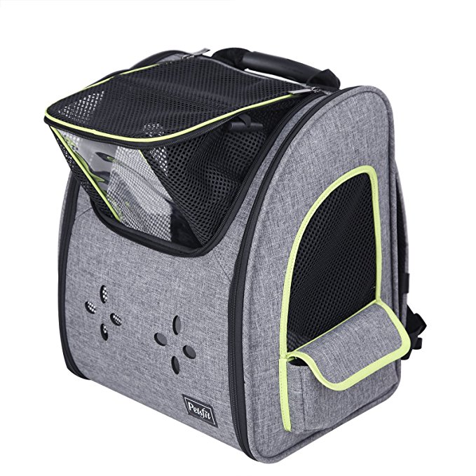 Petsfit Comfort Dogs Carriers Backpack,Fabric Pet Bag with Good Ventilation
