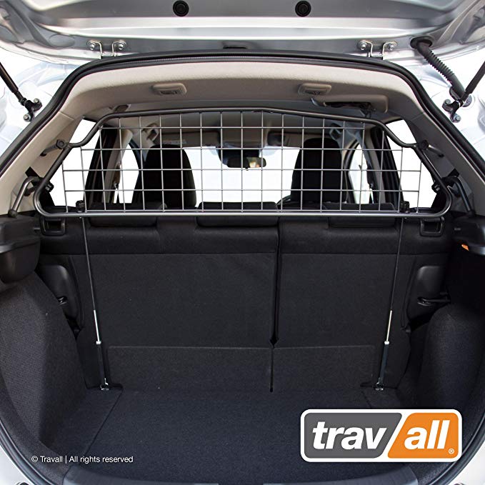 Travall Guard for Honda Fit (2013-Current) Also for Honda Jazz (2014-Current) TDG1498 - Rattle-Free Steel Pet Barrier