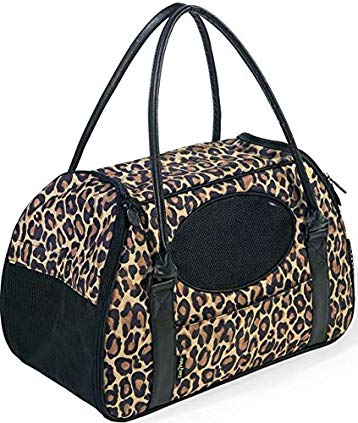 Gen7Pets Carry-Me Deluxe Cheetah Pet Carrier Cats Small Dogs