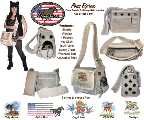 Pet Flys Pony Express Carrier - Courage