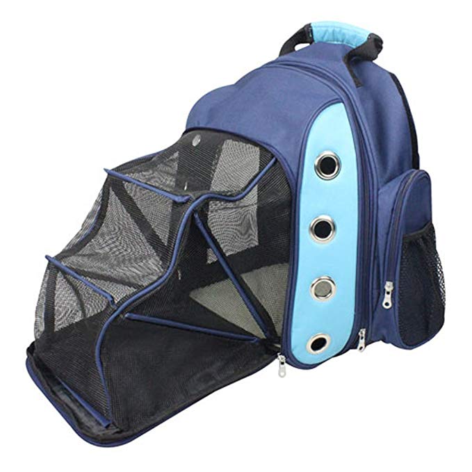 Iconic Pet Furry Go Luxury Backpack Pet Carrier with Lounge