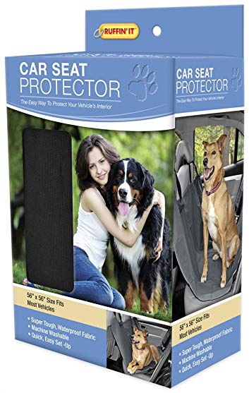 Ruffin It Car Seat Protector for Pets, Black