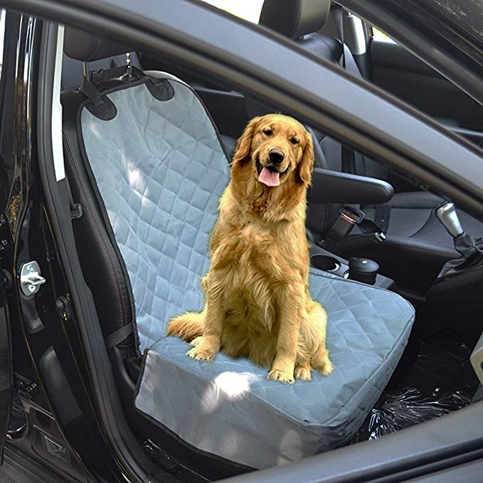 Pet Dog Oxford Cloth Car Front Seat Cover Protection Mat