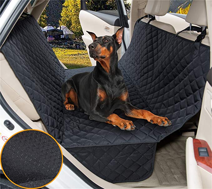 YESYEES Waterproof Car Seat Covers for Dogs - Hammock Car Seat Cover Nonslip Heavy Duty Scratch Proof Pet Car Seat Covers for Cars, Trucks and SUVs