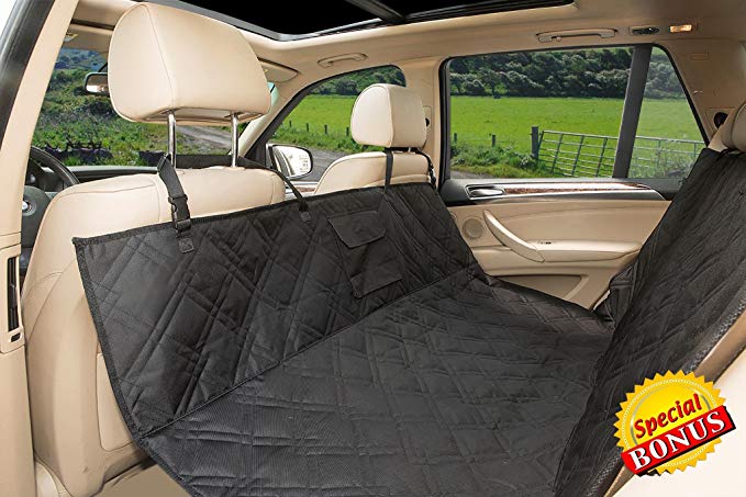Yermo Pet Hammock Dog Car Seat Cover / Protector – Waterproof – 57