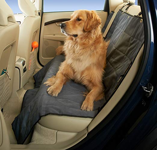 High Road Wag'nRide Car Bench Seat Cover for Dogs with Waterproof Lining