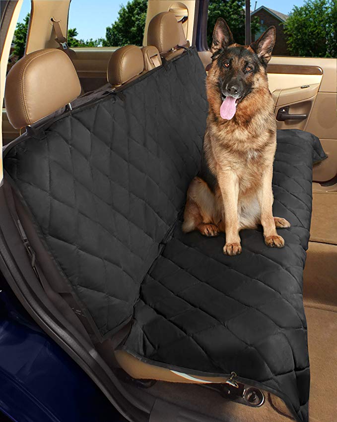 Epica Luxury Deluxe Pet Car Seat Cover, Quilted, Water Resistant, and Machine Washable