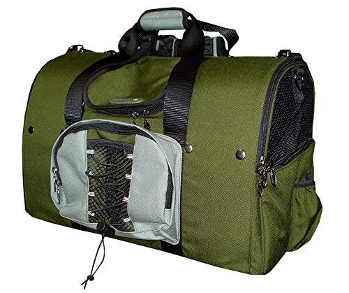 Celltei Backpack-o-Pet - Cordura(R) Green & Light Grey - Large Size