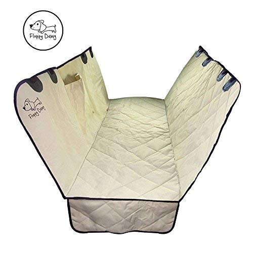 Floppy Dawg Dog Car Seat Cover Made Of Water Resistant, Scratch Proof 600D Oxford | Installs In Minutes | Fits Most Cars and SUVs