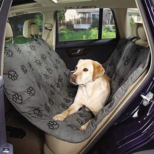 Guardian Gear Pawprint Hammock Car Seat Covers - Cushioned Car Seat Covers for Dogs