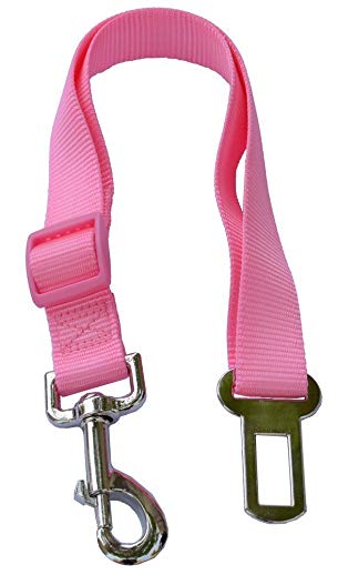 Lanyarco® Safety Seat Belt Vehicle Seatbelts Harness Leash For Dogs,Cats