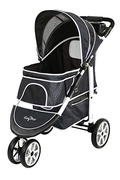 Gen7Pets Premium Monaco Stroller for Dogs and Cats up to 60lbs – Lightweight, All-Terrain and Portable
