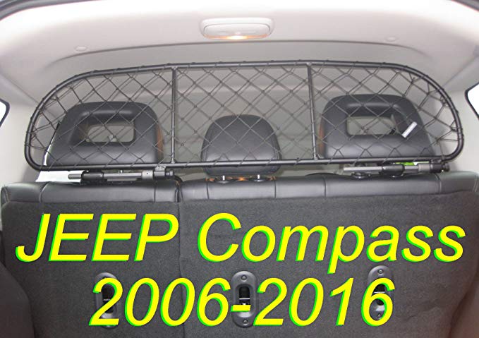 Dog Guard, Pet Barrier Net and Screen RDA65-S8 kip004 for JEEP Compass, car model produced until 2016.